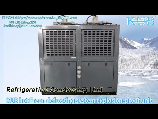 Box Type Refrigeration Condensing Unit 15HP 22.5kw Explosion Proof