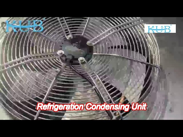 2CES-3Y compressor Box type Air cooled 3HP condensing unit fan grille and blades stainless steel con