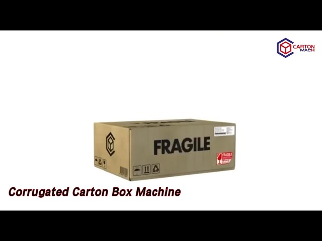 PLC Control Corrugated Carton Box Machine Slotter Rotary Die Cutter 50m/min