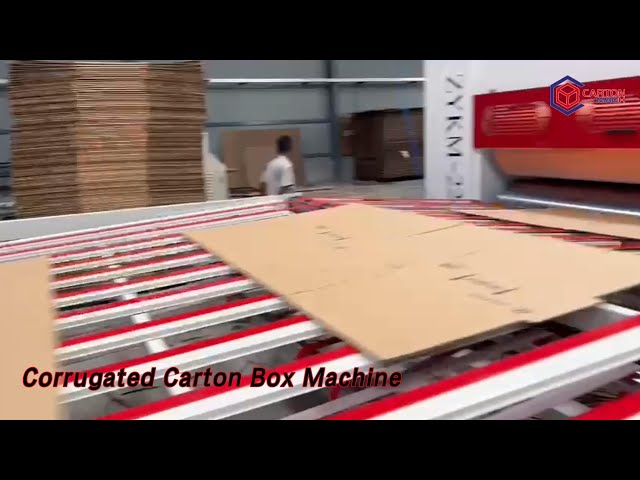 Semi Auto Corrugated Carton Box Machine 150 Sheets / min Flexo Printing Slotting