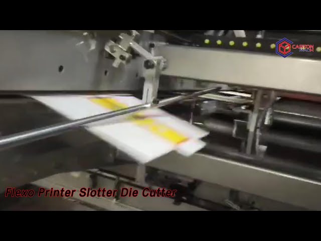 Automatic Flexo Printer Slotter Die Cutter Servo Motor Drive For Pizza Box