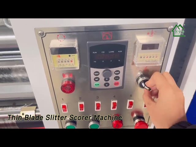 Corrugated Thin Blade Slitter Scorer Machine 380V 50HZ 8 Shaft Manual Type