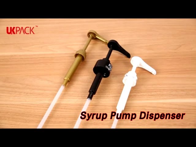 Honey Syrup Pump Dispenser PP / PE Food Grade With SS304 Spring