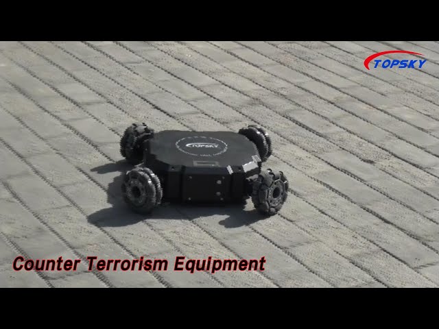 Detection Counter Terrorism Equipment Robot Omnidirectional Mobile Reconnaissance