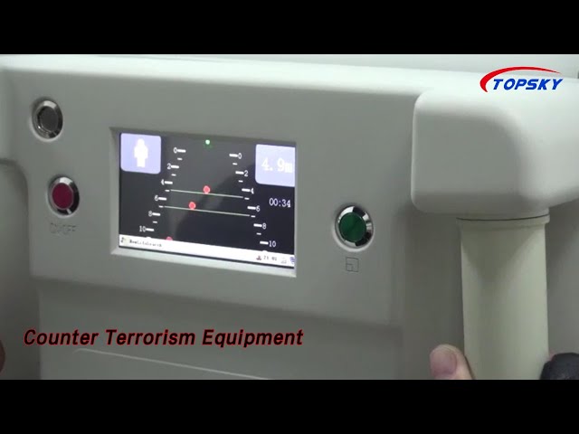 High Speed Counter Terrorism Equipment Wall Penetrating Radar 1800mhz 12m