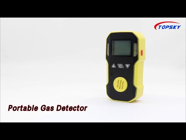MCU Portable Gas Detector Diffusion Single Gas IP65 Rechargeable
