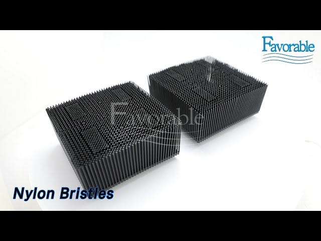 Cutter Nylon Bristles Blocks Plastic Black For Gerber GTXL