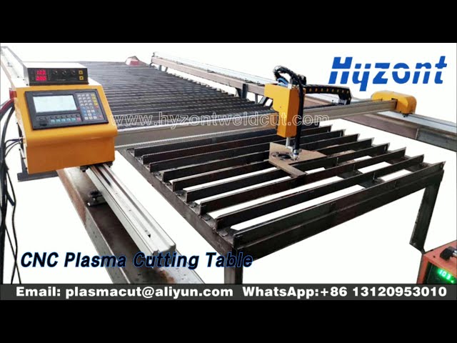 Portable CNC Plasma Cutting Table Anti Deformation For Pressure Vessels