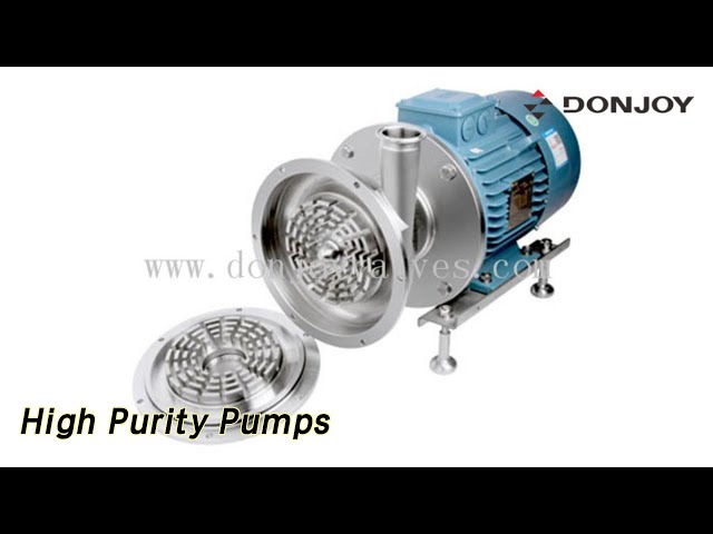 Single Stage High Purity Pumps 30T/H SS Emulsifying Homogeneous Continuous
