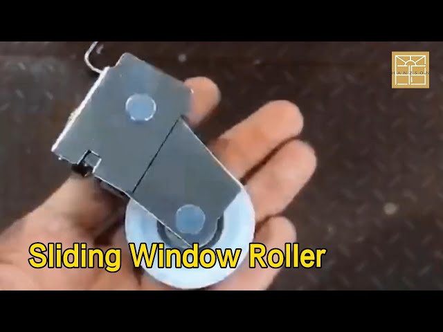 Iron Sliding Window Roller Nylon Single Wheel Waterproof Thick Frame