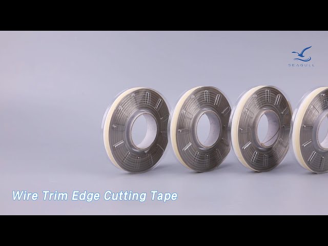 Double Sided Wire Trim Edge Cutting Tape No Residue Customized Anti Corrosion
