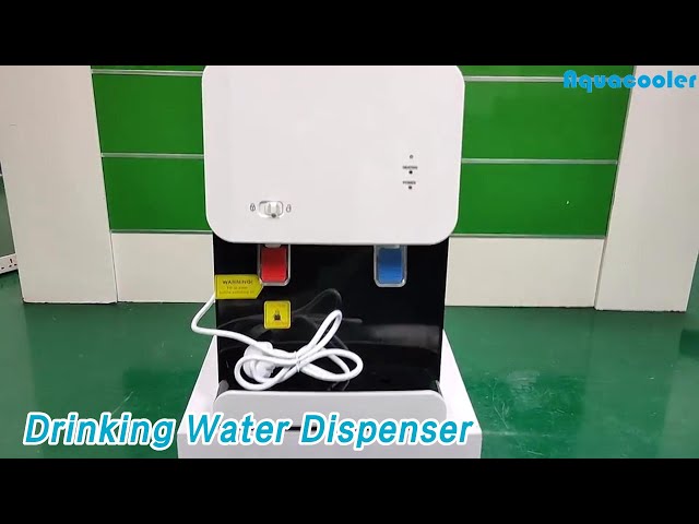 Tabletop Drinking Water Dispenser 112W Compressor Cooling Pipeline Type