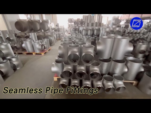 Iron Seamless Pipe Fittings SS304 Malleable Galvanized Thread Tee