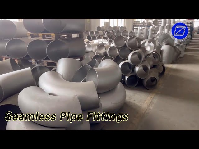 Round Seamless Pipe Fittings Elbow Stainless Steel Forged ASME