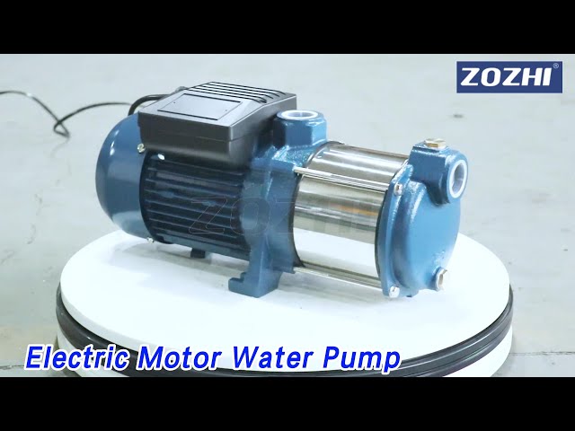 SS316 IP55 Electric Motor Water Pump Self Priming Horizontal Multistage