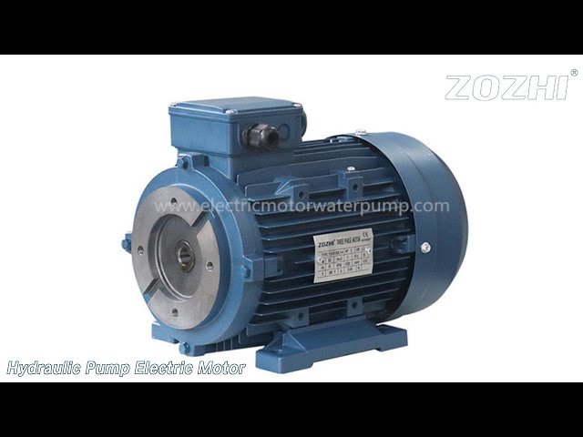 Inner Shaft Hydraulic Pump Electric Motor 7.5KW Aluminum Housing