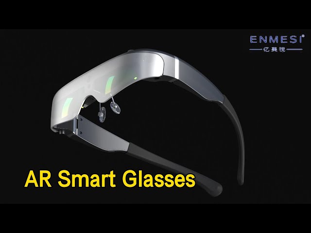 HDMI AR Smart Glasses 41 Deg FOV 3D Head Mounted 1920 x 1080 Lightweight