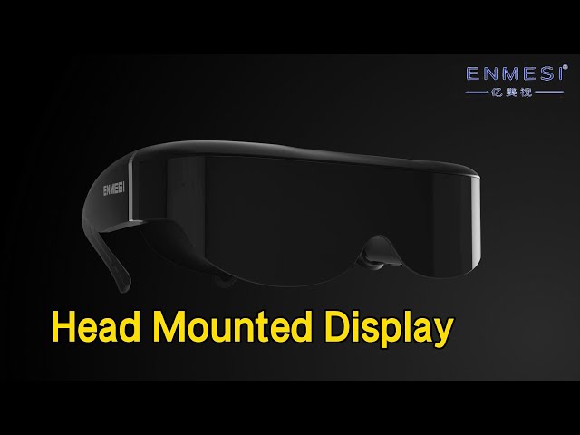 200 Inch Head Mounted Display VR LCOS WIFI Smart HD Giant Screen