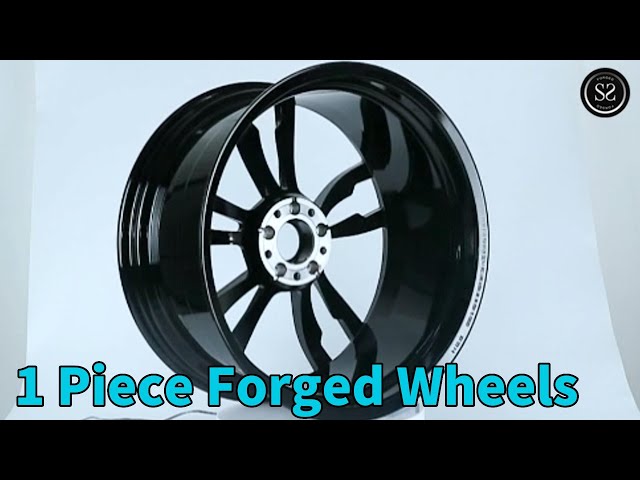 Aluminum 1 Piece Forged Wheels 19 Inch Monoblock Brushed For BMW M2