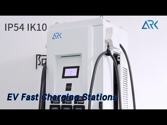 DC EV Fast Charging Stations 3 Phase High Efficiency Easy Install