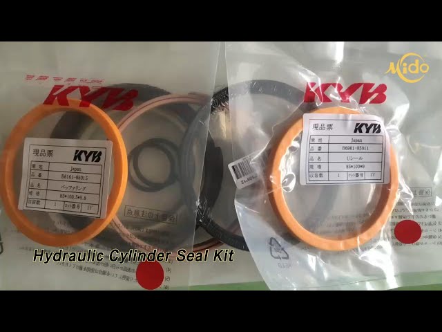 Excavator Hydraulic Cylinder Seal Kit TPU PTFE NBR Heat Resistant