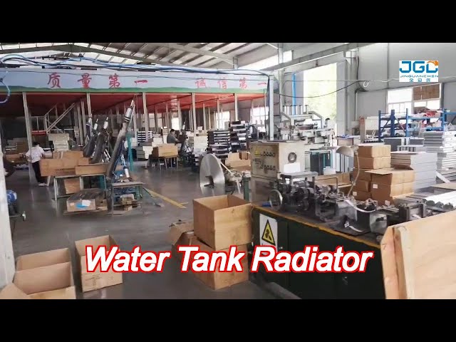 Ym35 Aluminum Water Tank Radiator For Excavator Medium Size