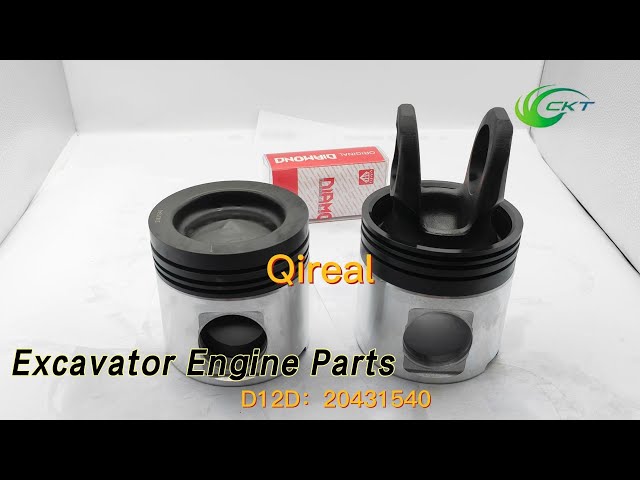 Overhaul Diesel Excavator Engine Parts Piston Liner Kit For D12D