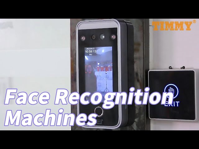 5inch Face Recognition Machines Wifi 0.2s DC12v HD720p