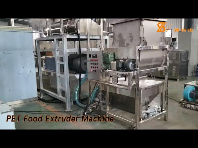 Automatic PET Food Extruder Machine Siemens Motor Stainless Steel