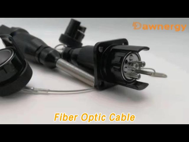Outdoor Tactical Fiber Optic Cable Assembly Multi Core SM IP67 For Military