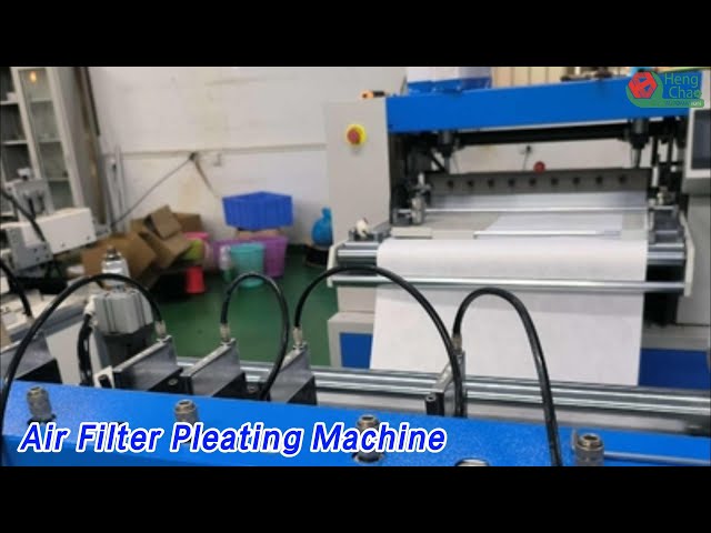3KW Air Filter Pleating Machine 120 Folds / min Width Adjustable