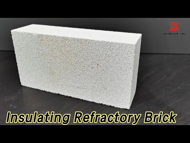 White Insulating Refractory Brick 1500 Degree High Temperature Light Weight
