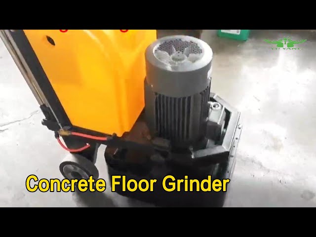 Industrial Concrete Floor Grinder 4KW 5.5HP Single Phase Big Power