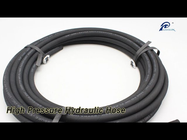 2SK High Pressure Hydraulic Hose 5585PSI Two Wire Braid MSHA Approved