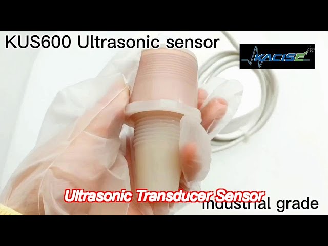 Kus600 Liquid Ultrasonic Water Level Sensor With Waterproof Connector Customized