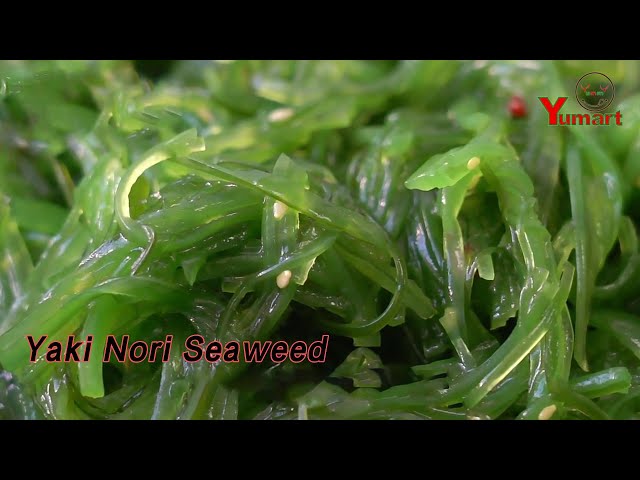 Plastic Bag Yaki Nori Seaweed 1kg Natural Frozen With Sesame Seeds