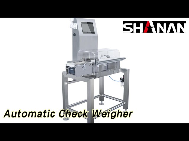 Digital Automatic Check Weigher Conveyor High Accuracy For Bottles