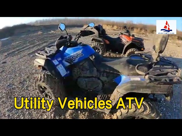 Liquid Cooled Utility Vehicles ATV 600cc Single Cylinder For Mountain Road