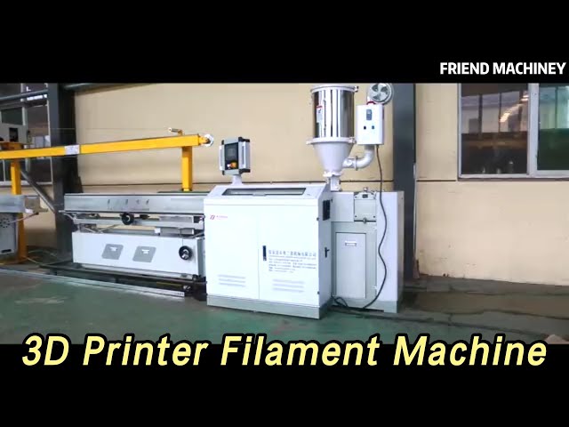 High Precision 3D Printer Filament Machine 10kg/h For PEEK / Carbon Fiber