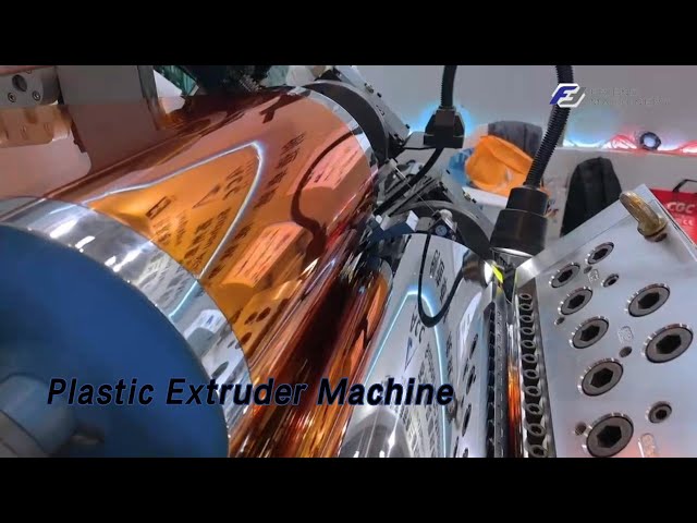 Single Screw Plastic Extruder Machine 30kg/H High Output For PVC Sheet