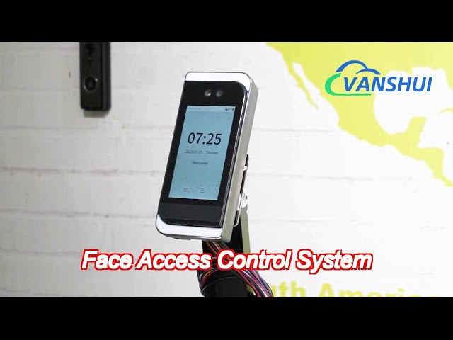 Waterproof IP66 Face/RFID card/Password Access Control and Biometric Time Attendance system Support 