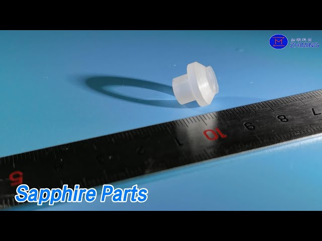 Hardness 9.0 Sapphire Parts Lens Al2O3 Polished Optical High Crystal Purity