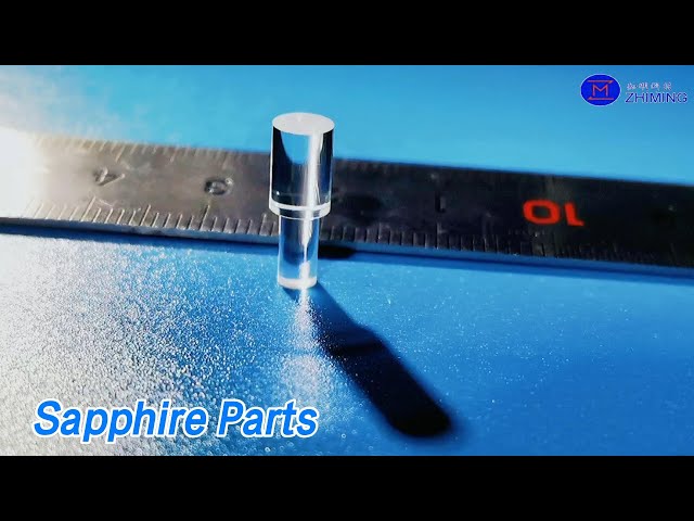 Synthetic Sapphire Parts Rod Anti - Corrosion For High Temperature Thermometry