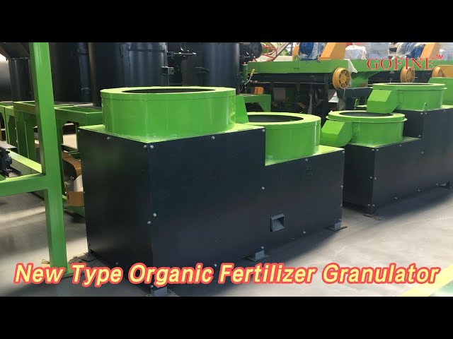 Irregular Organic Fertilizer Granulator 1000kg/h Polishing Grinding