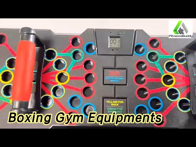 Electronic Boxing Gym Equipments Training Board Push Up For Chest Muscle