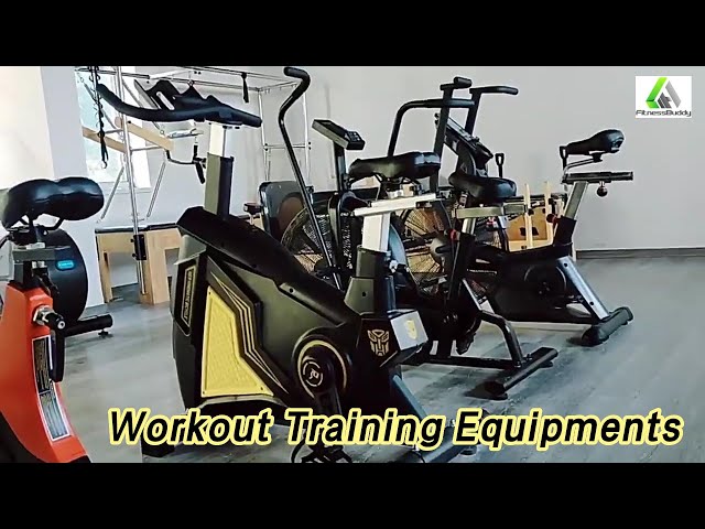 Gym Workout Training Equipments Spinning Bike Exercise With Adjustable Gears