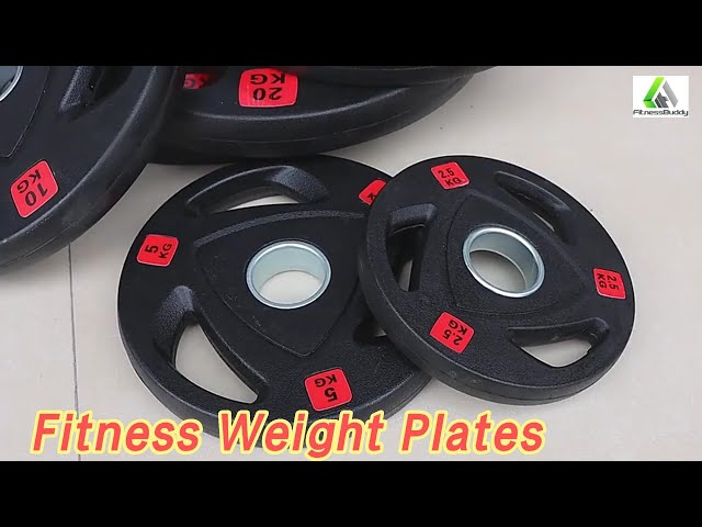 Customized Fitness Weight Plates 5KG 25KG For Strength Training