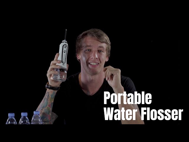 Ipx7 Waterproof Dental Portable Water Flosser 5 Modes For Teeth Washing