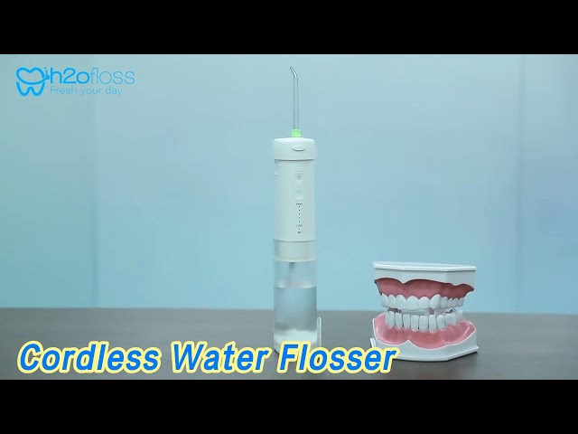 Oral Cordless Water Flosser Irrigator 200ml 2500mah Mini Waterproof