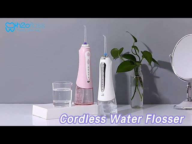 Teeth Cleaning Cordless Water Flosser Jet Battery Powered Household